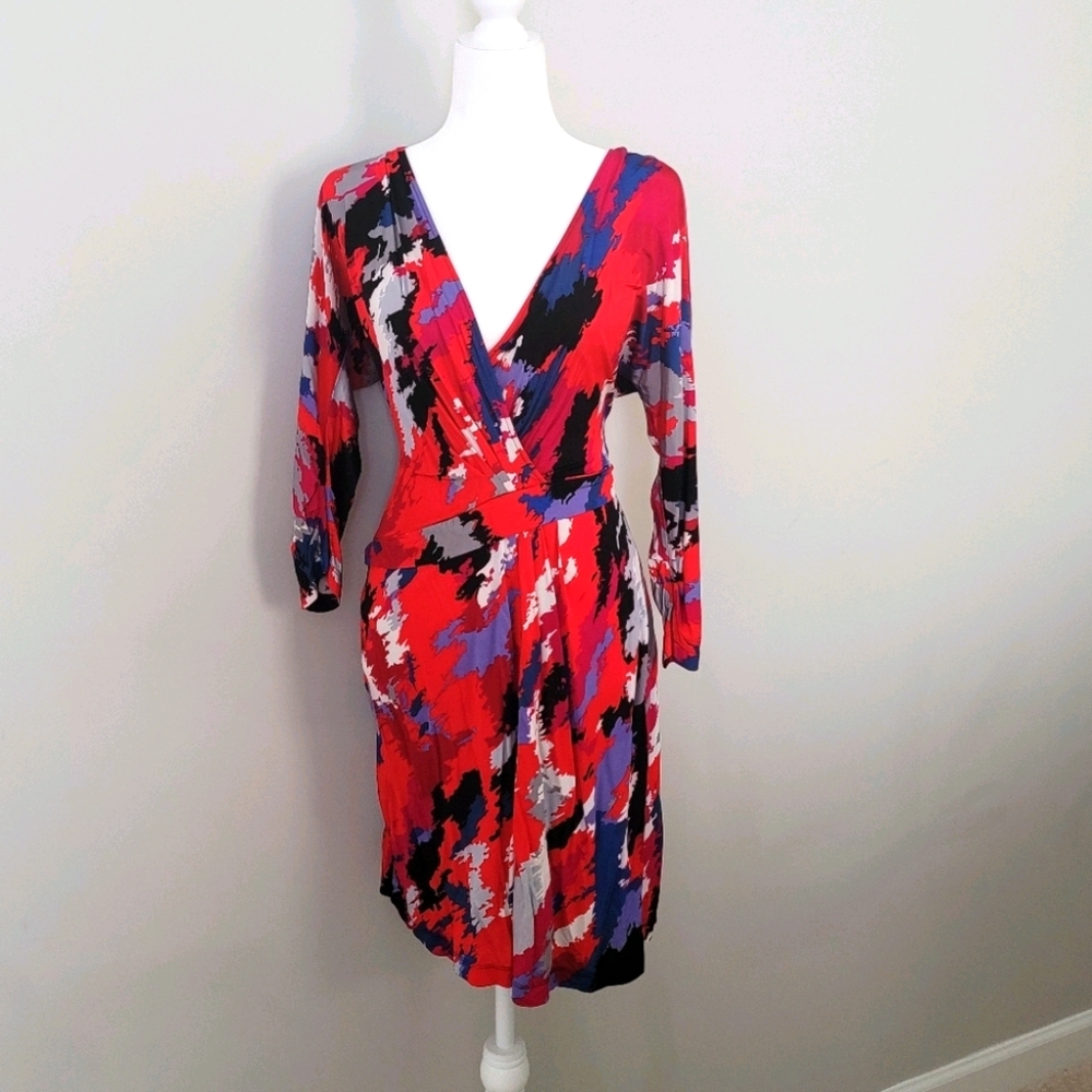 BCBG red dress